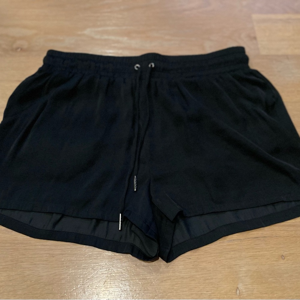 David Lerner Black Sport Shorts Small Lightweight